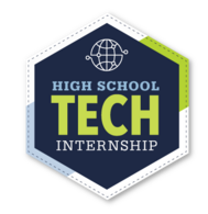 high school tech internship logo