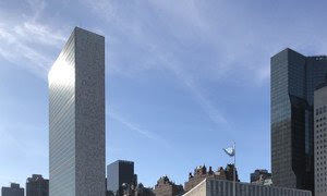 Здание Секретариата ООН в Нью-Йорке.