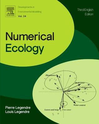 Numerical Ecology: Volume 24 EPUB