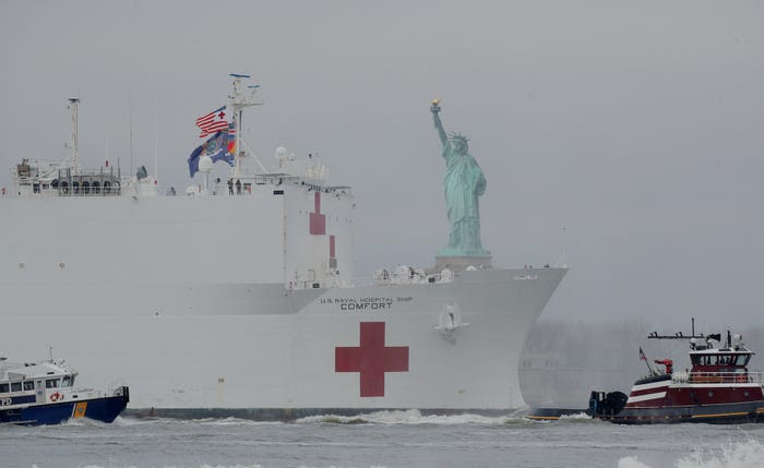 USNS Comfort in New York. 5.JPG