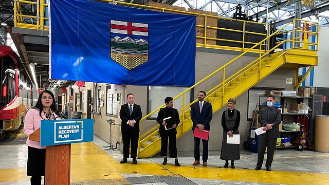Financial fuel for Alberta municipal transit systems