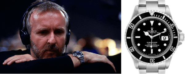 james cameron rolex submariner