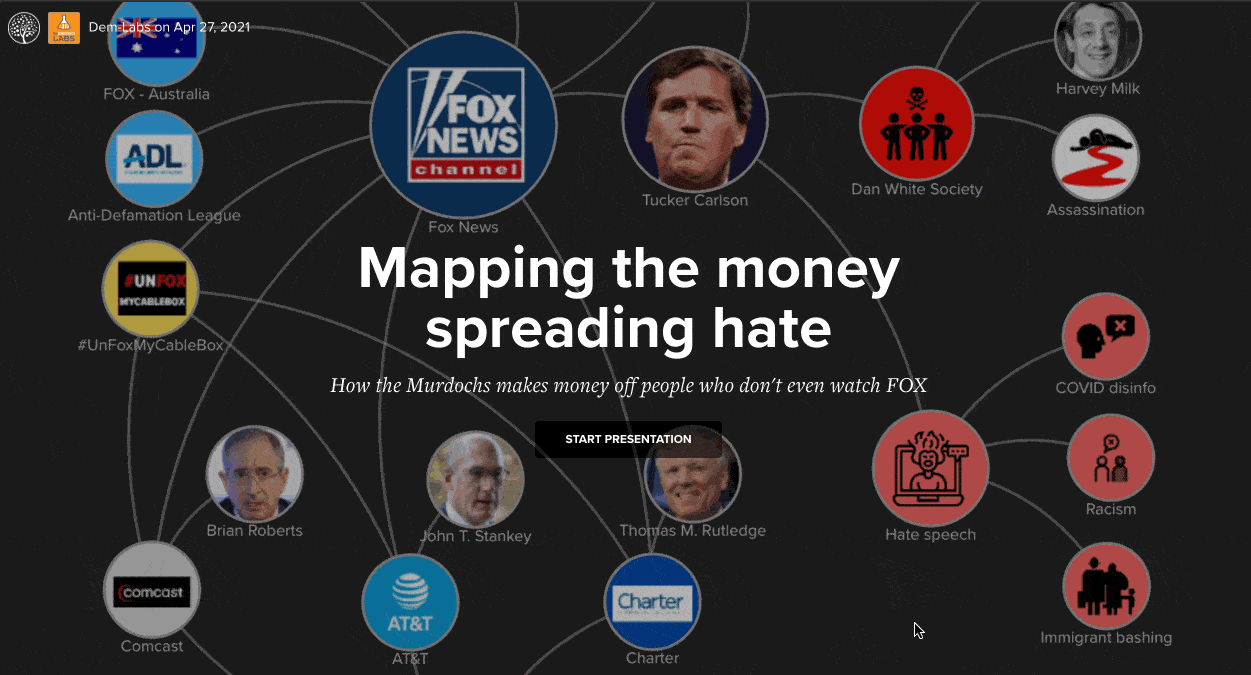 FOX makes billions from spreading hate with public subsidies from people who do not even watch it