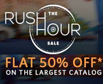  Myntra :  Flat 50% Off on rush hours  