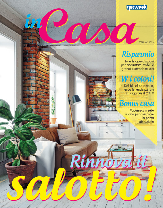 Torna la rivista inCasa in regalo con i nostri settimanali