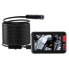 F200 4.3inch HD 1080P Digital Endoscope 8MM lens 8 High-bright LEDs