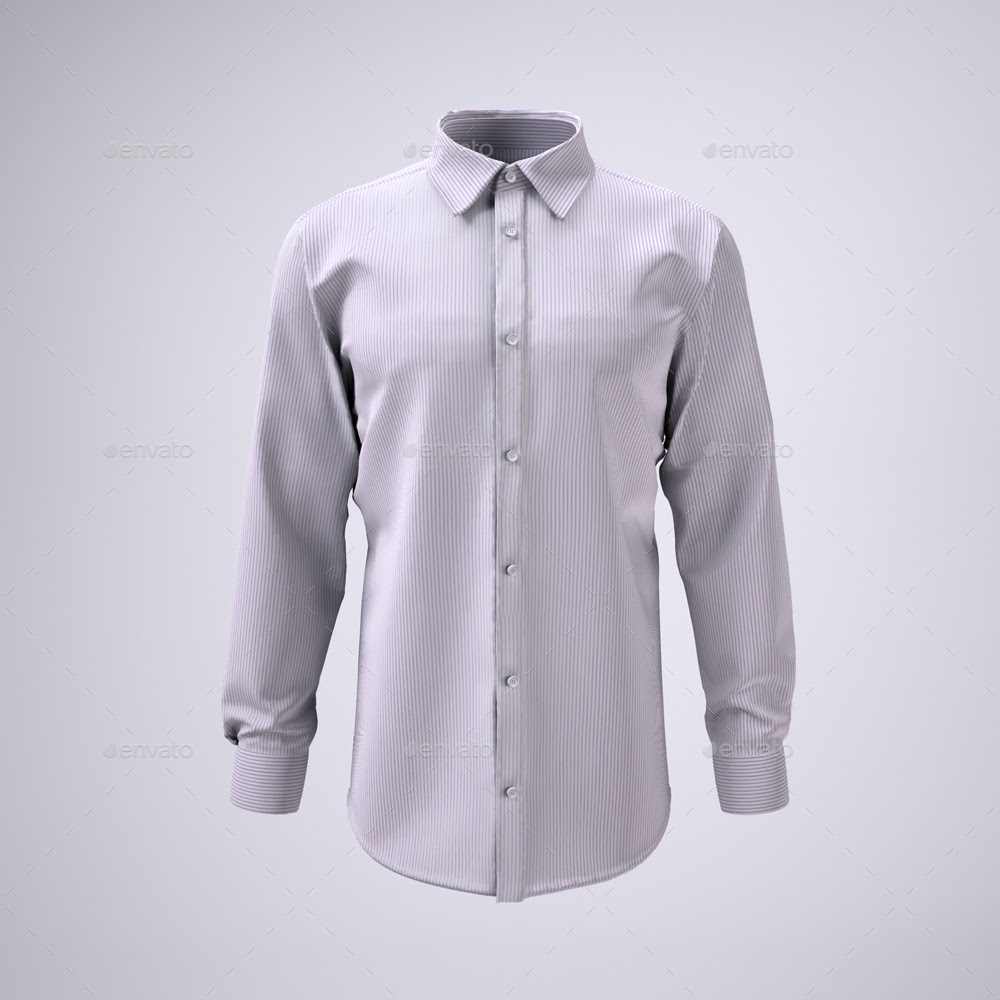 Get Mens Dress Shirt Mockup Front View Images Yellowimages Free PSD