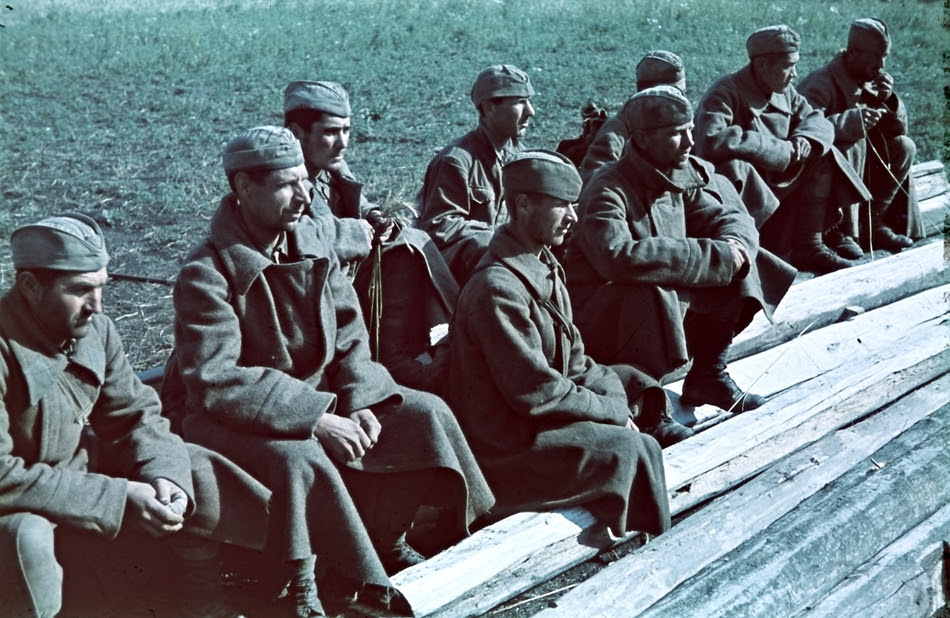 Orosz hadifoglyok.