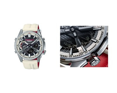 ECB-S100HR / Outer ring of dial finished with authentic Championship White paint ECB-S100HR / Outer ring of dial finished with authentic Championship White paint