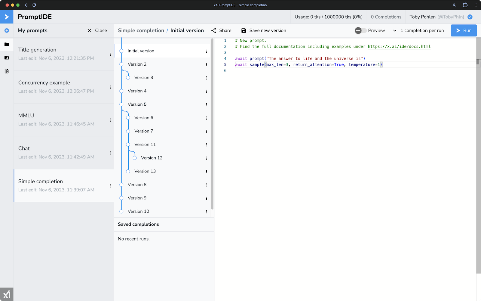 xAI launches PromptIDE to accelerate prompt engineering