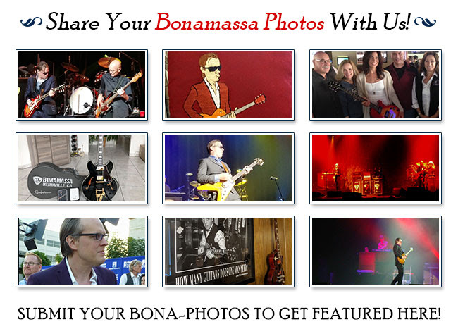 Share Joe Bonamassa's Official Newsletter on Facebook! Click Here