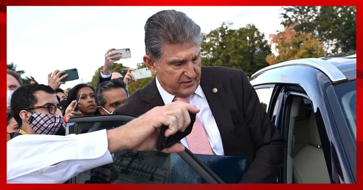 After Climate Protesters Swamp Manchin's Vehicle - They Make A Shocking Claim Against Him