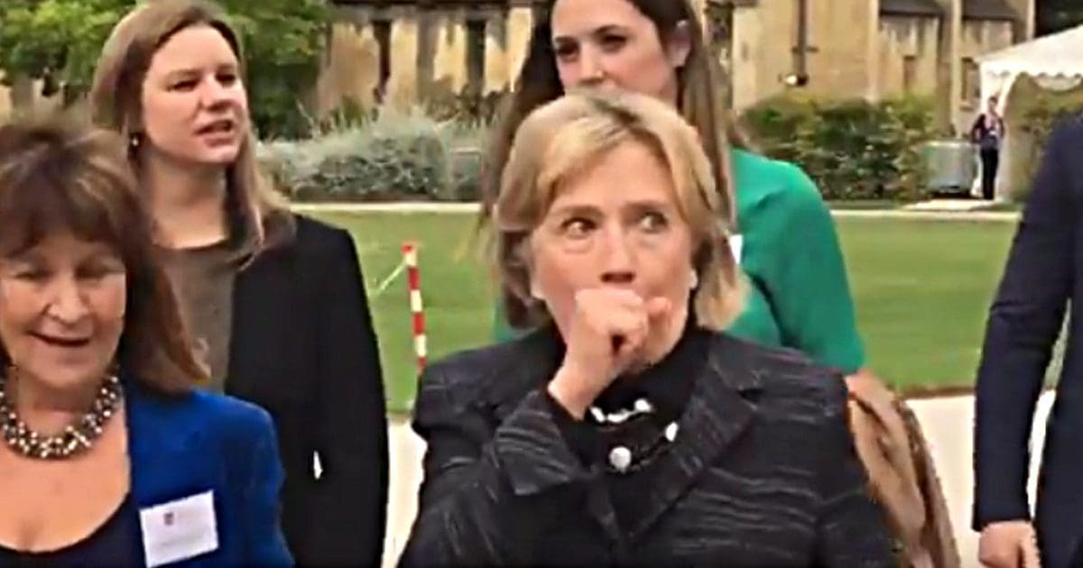 Hillary Clinton Coughing United Kingdom