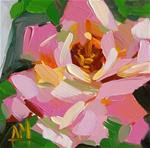 Pink Rose no. 12 Painting - Posted on Wednesday, March 11, 2015 by Angela Moulton