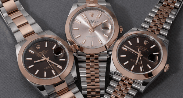 olex Datejust 41 Steel Rose Gold Watches