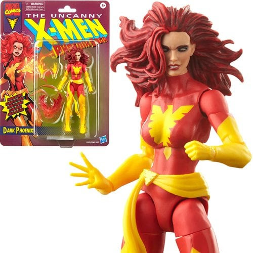 X-Men Marvel Legends Retro Dark Phoenix 6-Inch Action Figure X-Men Marvel Legends Retro Dark Phoenix 6-Inch Action Figure