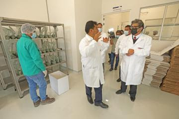 Inauguran moderno laboratorio para el control de plagas en Senasa