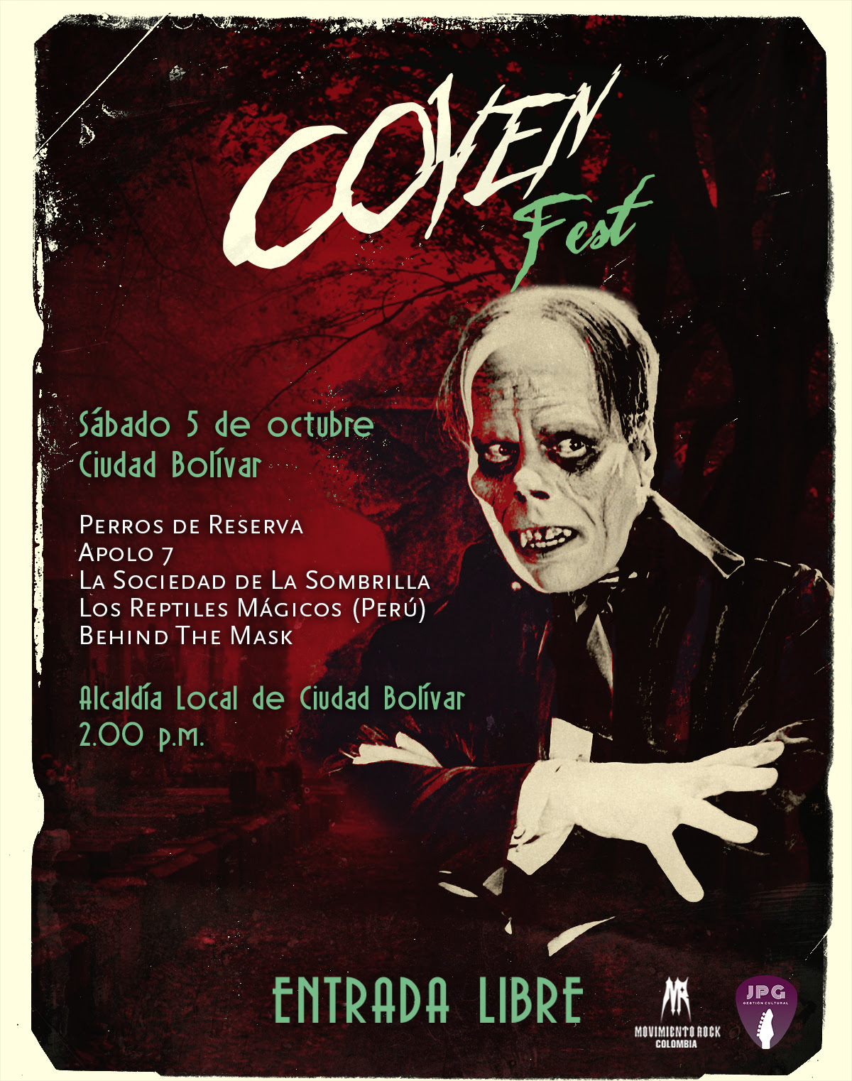 08fe7245 f86c 4437 8fec 69375169fff0 - Halloween inicia temprano en Bogotá con el COVEN FEST de PERROS DE RESERVA