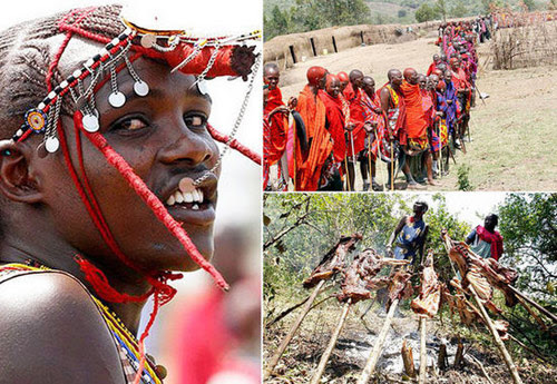Tập tục lạ của dân tộc Masai ở Kenia 