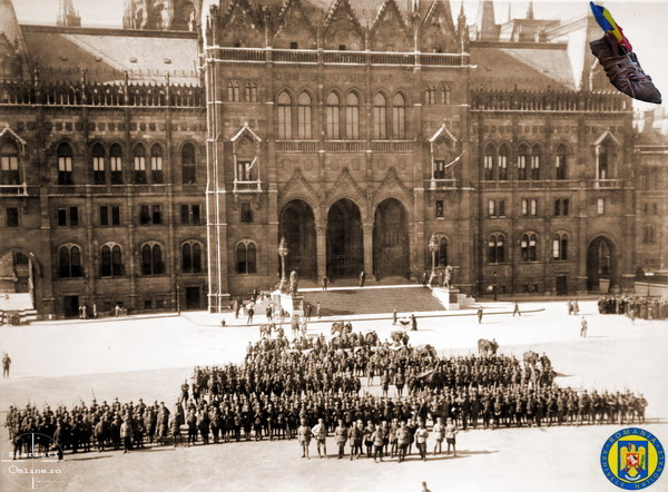 9 Parlamentul Ungariei 1919 - Armata Romana la Budapesta Foto Roncea Ro - Ziaristi Online - Arhivele Nationale