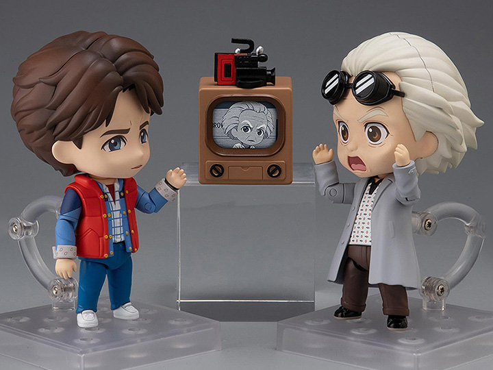 Back to the Future Nendoroid Marty McFly & Doc Brown