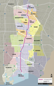 710 freeway map