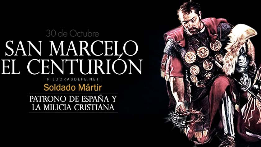 san marcelo el centurion soldado martir patrono de espana milicia militares biografia
