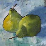 Two Pears - Posted on Friday, January 2, 2015 by Louise Kubista