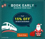15% Off on Bus Bookings