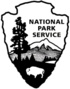 National Park Service arrowhead.