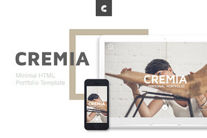 Cremia - Portfolio HTML
