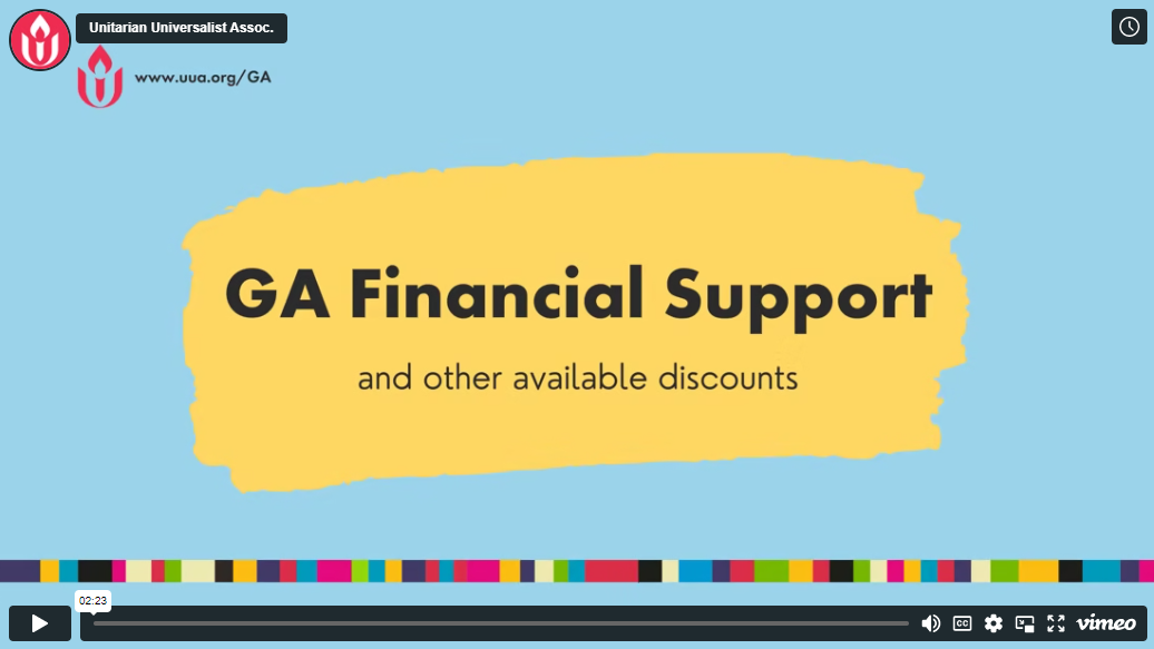GA Financial Support Video