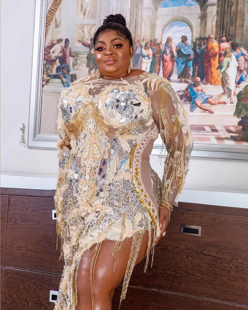 Actress Eniola Badmus shares new photos as she turns a year older today