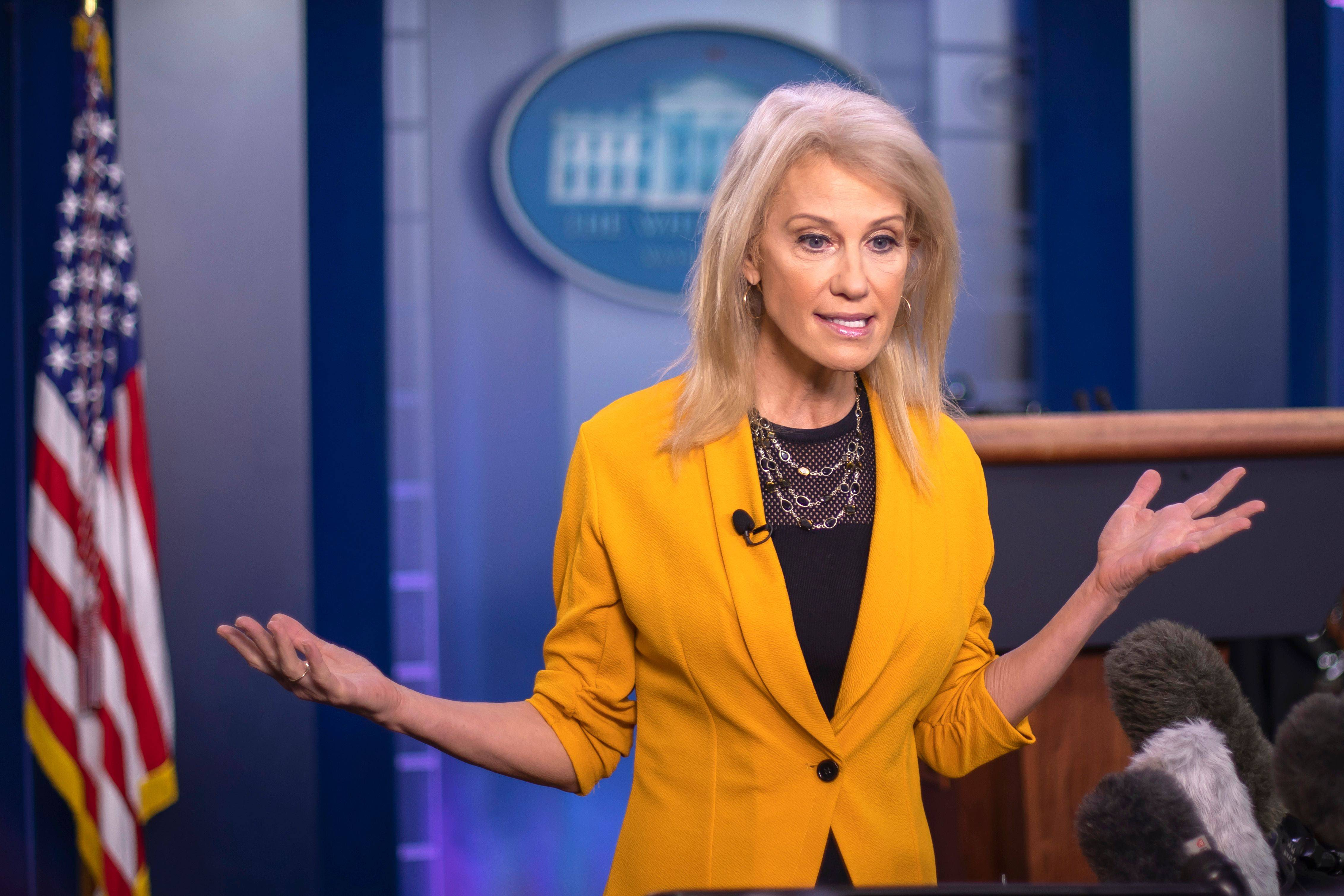 Kellyanne Conway. (ERIK S LESSER/EPA-EFE/Shutterstock)