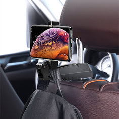 Baseus Adjustable Clip Car Backseat Hook Headrest Holder