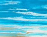 Original Abstract Seascape Painting, Beach Art,Coastal Living "Coastal Dreams-Study 2" by Colorado C - Posted on Monday, December 1, 2014 by Kimberly Conrad