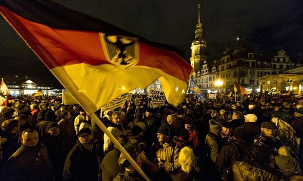 Thousands Gather In Dresden For Anti-Islam Protest