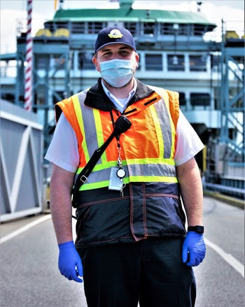 Mukilteo WSF Employee mask