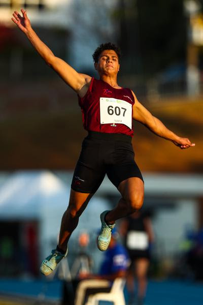 Gabriel Boza, ouro no salto distância