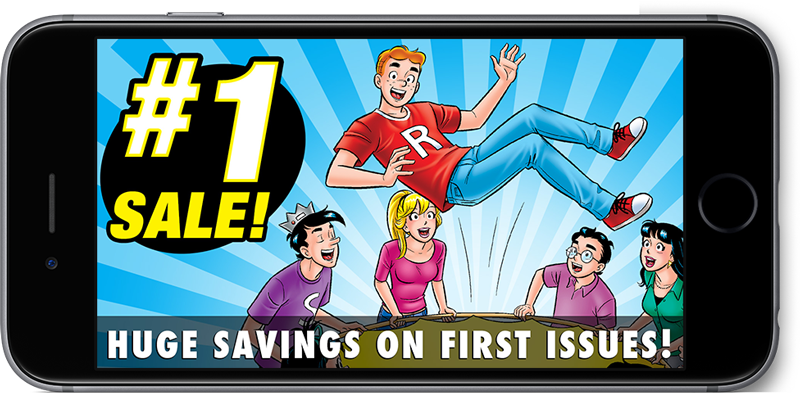 #1 Sale! Huge savings on first issues!