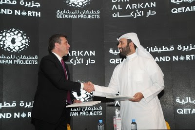 Dar Al Arkan’s first entry into the growing Qatari market to develop premium sea-front project on Qetaifan Island North, with its partner Qetaifan Projects. 