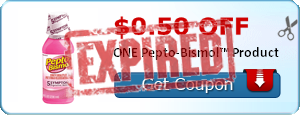 $0.50 off ONE Pepto-Bismol™ Product