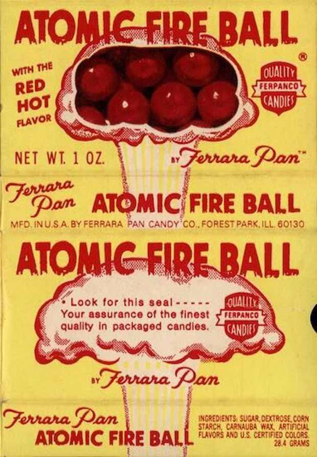 Vintage candy ~ Atomic Fire Balls ~ 33 Funny Pics and Memes best
