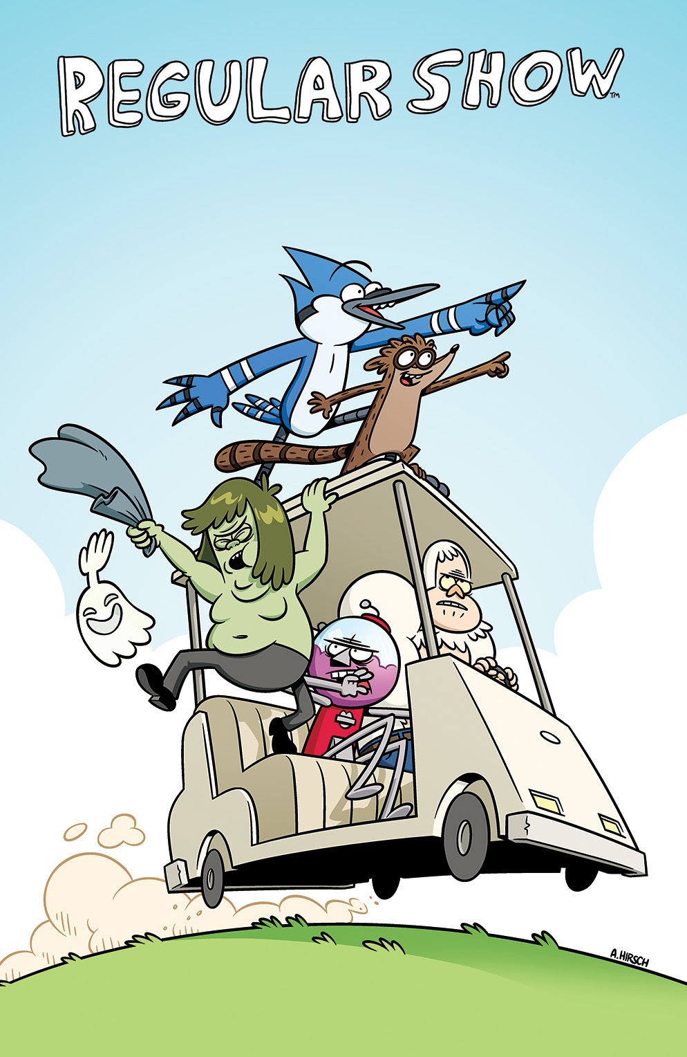 REGULAR SHOW #18 Cover A by Andy Hirsch