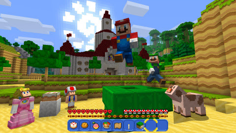 Several fan-favorite add-on packs, including the Super Mario Mash-Up pack, are included in the Minec ...