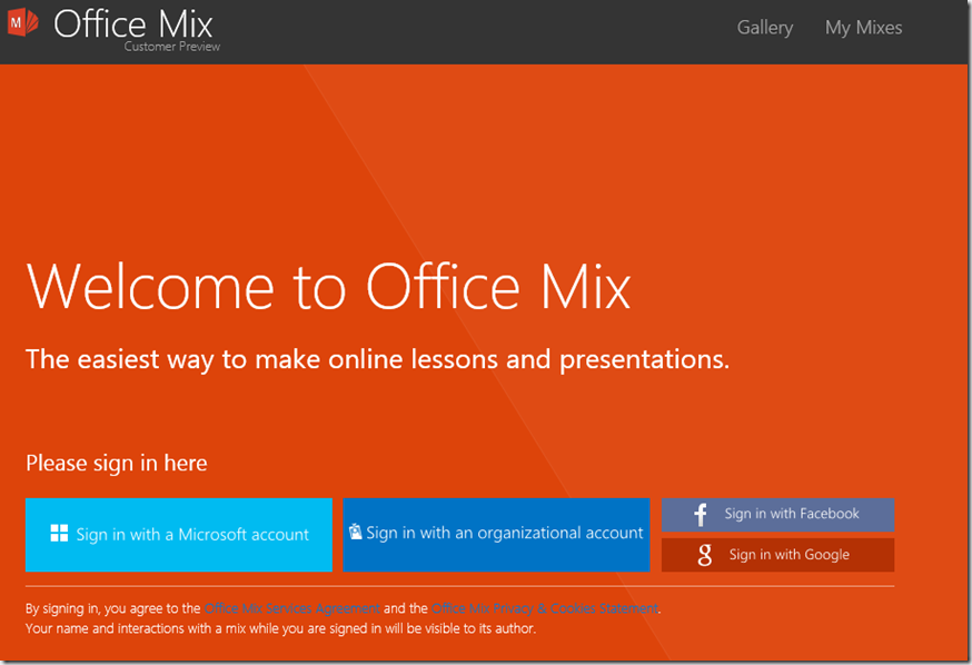 powerpoint office mix