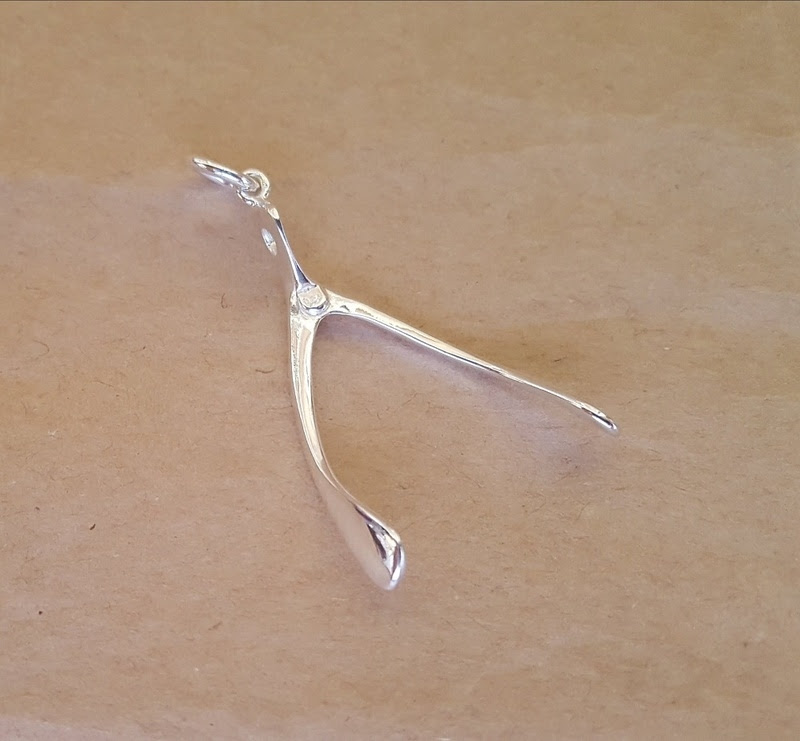 wishbone pendant