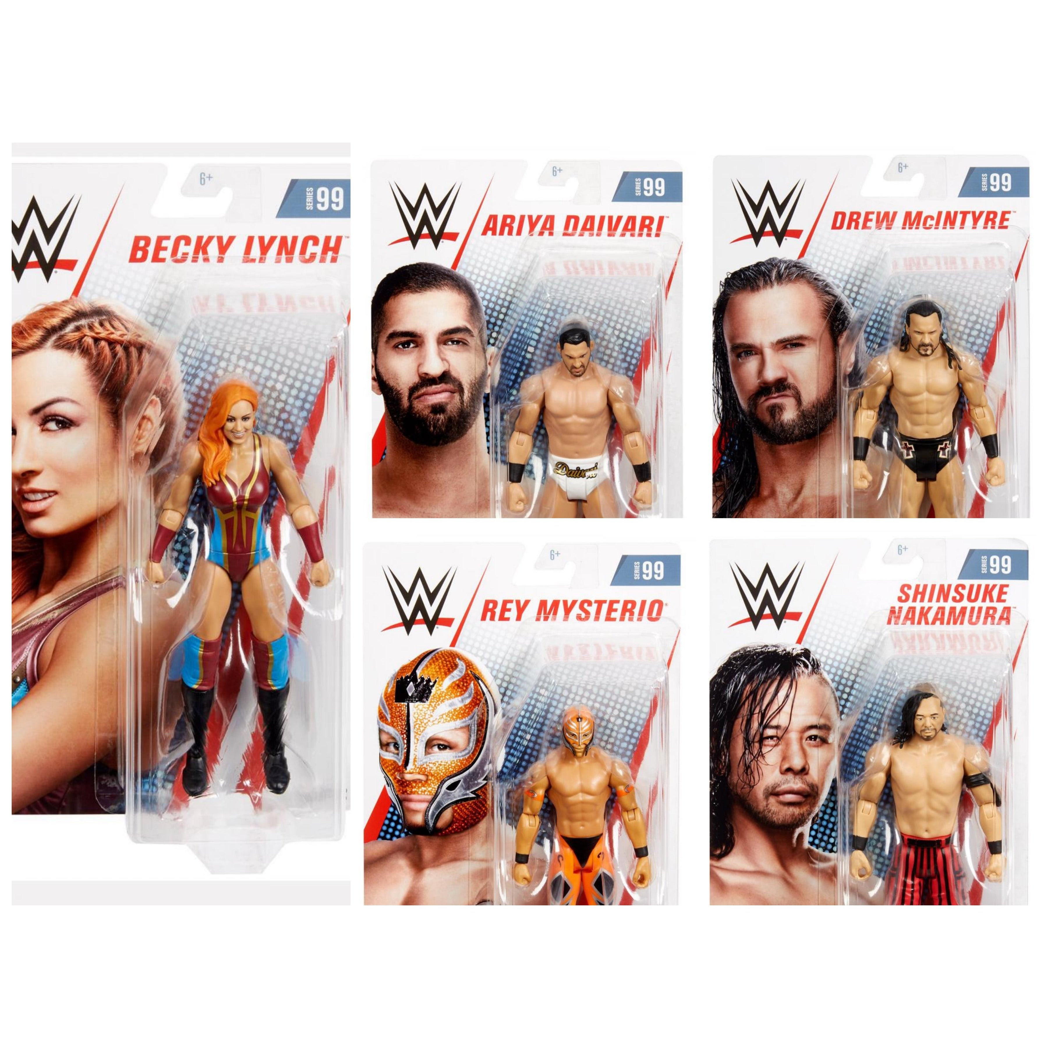 Image of WWE Basic Series 99 - Set of 5 - AUGUST 2019