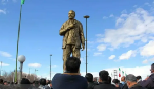 Iran: Anti-regime activists take credit for torching of Soleimani statue right after its unveiling
