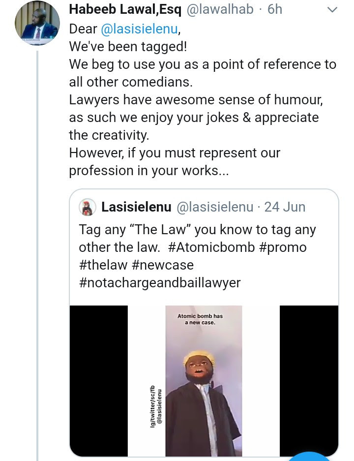 NBA calls out comedian Lasisi for